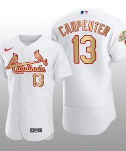 St. Louis Cardinals Matt Carpenter World Series Champions Nike White Jersey
