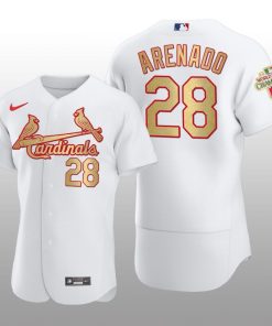 St. Louis Cardinals Nolan Arenado World Series Champions Nike White Jersey