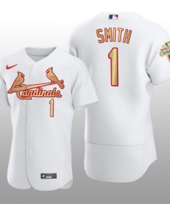 St. Louis Cardinals Ozzie Smith World Series Champions Nike White Jersey