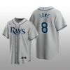 Tampa Bay Rays Brandon Lowe Gray Road 2020 Replica Team Jersey