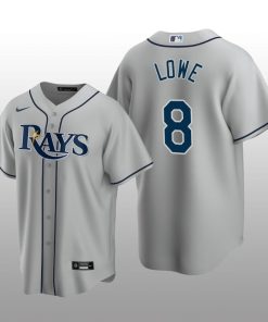 Tampa Bay Rays Brandon Lowe Gray Road 2020 Replica Team Jersey