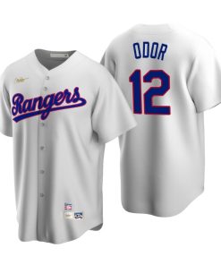 Texas Rangers Rougned Odor White Cooperstown Collection Home Jersey