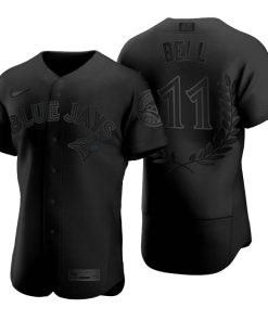 Toronto Blue Jays George Bell Black Awards Collection AL MVP Jersey