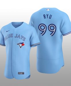 Toronto Blue Jays Hyun-Jin Ryu Blue Alternate 2020 Alternate Jersey