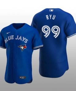 Toronto Blue Jays Hyun-Jin Ryu Royal Alternate 2020 Alternate Team Jersey