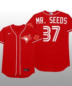 Toronto Blue Jays Teoscar Hernandez 2021 MLB Players Weekend Nickname Red Jersey