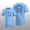 Toronto Blue Jays Teoscar Hernandez Blue Alternate 2020 Alternate Jersey