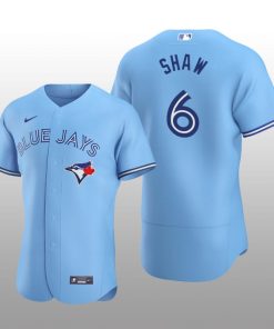 Toronto Blue Jays Travis Shaw Blue Alternate 2020 Alternate Jersey