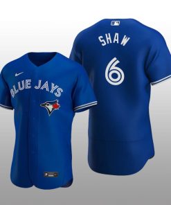 Toronto Blue Jays Travis Shaw Royal Alternate 2020 Alternate Team Jersey