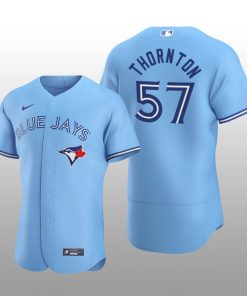 Toronto Blue Jays Trent Thornton Blue Alternate 2020 Alternate Jersey