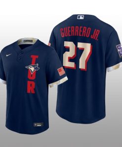 Toronto Blue Jays Vladimir Guerrero Jr. 2021 MLB All-Star Game Replica Navy Jersey