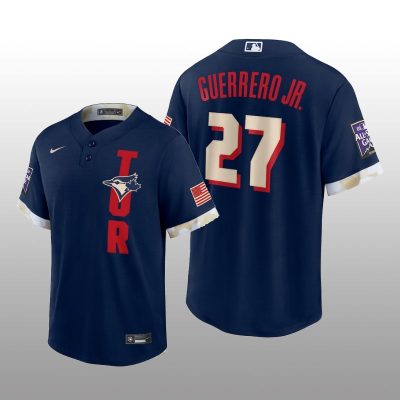 Toronto Blue Jays Vladimir Guerrero Jr. MLB All-Star Game Replica Navy Jersey