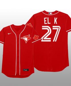 Toronto Blue Jays Vladimir Guerrero Jr. 2021 MLB Players Weekend Nickname Red Jersey