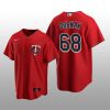 Twins Randy Dobnak Men's Jersey Red Alternate Nike Replica