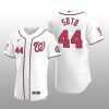 Washington Nationals Juan Soto 2021 MLB All-Star Game Home Run Derby White Jersey