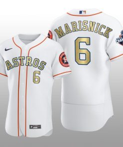 White  2017 World Series Champions Jake Marisnick Houston Astros Jersey