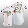 White  2017 World Series Champions Jose Altuve Houston Astros Jersey