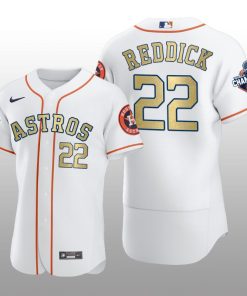 White  2017 World Series Champions Josh Reddick Houston Astros Jersey