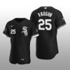 White Sox Andrew Vaughn MR Patch Authentic Alternate Black Jersey