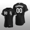 White Sox Custom MR Patch Authentic Alternate Black Jersey