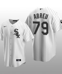 White Sox Jose Abreu MR Patch Replica White Black Jersey