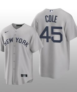 Yankees Gerrit Cole 2021 Field of Dreams Replica Gray Jersey