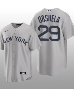 Yankees Gio Urshela 2021 Field of Dreams Replica Gray Jersey