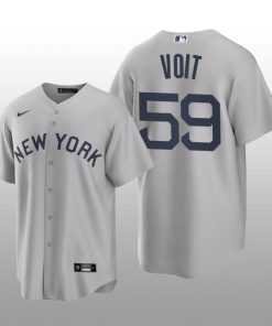 Yankees Luke Voit 2021 Field of Dreams Replica Gray Jersey