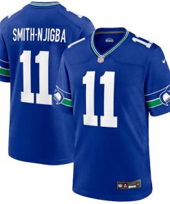 Jaxon Smith-Njigba #11 Seattle Seahawks Nike Alternate Game Jersey - Royal
