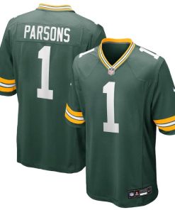 Micah Parsons #1 Green Bay Packers Nike Game Alternate Jersey - Green