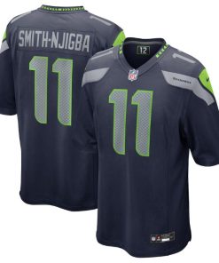 Jaxon Smith-Njigba #11 Seattle Seahawks Nike Alternate Game Jersey - Navy