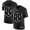 Las Vegas Raiders Custom Men's Nike Team Logo Dual Overlap Limited NFL Jersey Black