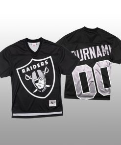 NFL Las Vegas Raiders Custom Black Men's Mitchell & Nell Big Face Fashion Limited NFL Jersey
