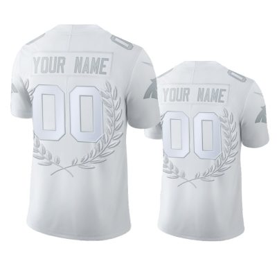 Denver Broncos Custom Men''s Nike Platinum NFL MVP Limited Edition Jersey