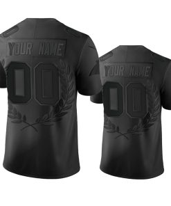 Carolina Panthers Custom Men's Nike Black NFL MVP Limited Edition Jersey