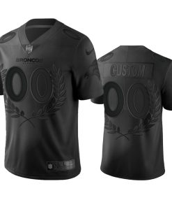 Denver Broncos Custom Men's Nike Black NFL MVP Limited Edition Jersey