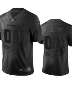 Minnesota Vikings Custom Men's Nike Black NFL MVP Limited Edition Jersey