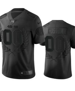 San Francisco 49ers Custom Men's Nike Black NFL MVP Limited Edition Jersey