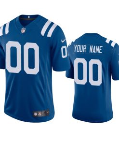 Indianapolis Colts Custom Men's Nike Royal 2020 Vapor Limited Jersey