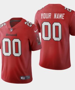 Tampa Bay Buccaneers Custom Red Men's Nike 2020 Vapor Limited NFL Jersey