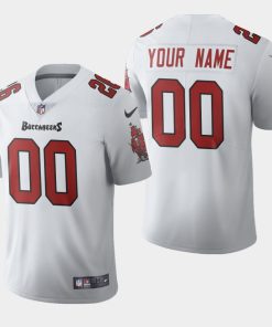 Tampa Bay Buccaneers Custom White Men's Nike 2020 Vapor Limited NFL Jersey