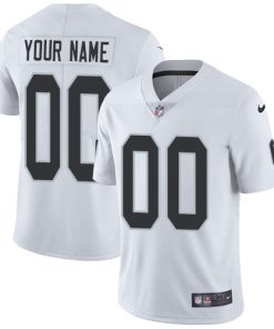 Nike Las Vegas Raiders Customized White Stitched Vapor Untouchable Limited Men's NFL Jersey
