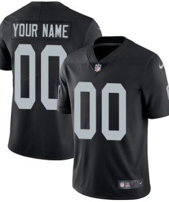 Nike Las Vegas Raiders Customized Black Team Color Stitched Vapor Untouchable Limited Men's NFL Jersey