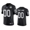 New England Patriots Custom Men's Nike Black Golden Limited NFL 100 Jersey