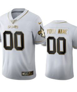 Cleveland Browns Custom Men's Nike Black Golden Limited NFL 100 Jersey