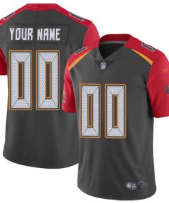 Nike Tampa Bay Buccaneers Customized Gray Men's Stitched NFL Limited Inverted Legend Jersey