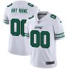 Philadelphia Eagles Custom Nike White Team Logo Vapor Limited NFL Jersey