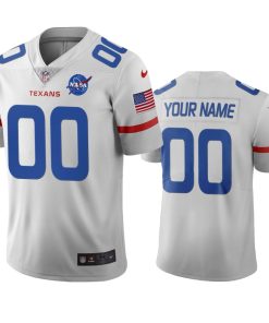 Houston Texans Custom White Vapor Limited City Edition NFL Jersey
