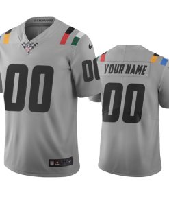 Indianapolis Colts Custom Gray Vapor Limited City Edition NFL Jersey