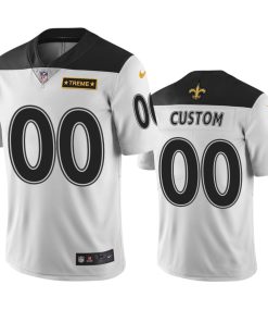 New Orleans Saints Custom White Vapor Limited City Edition NFL Jersey